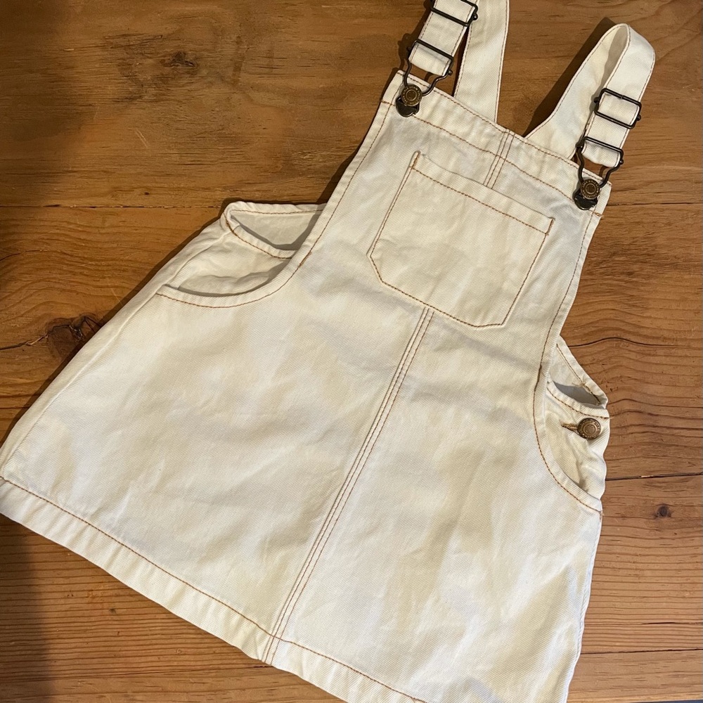 Zara overall dress - like new!